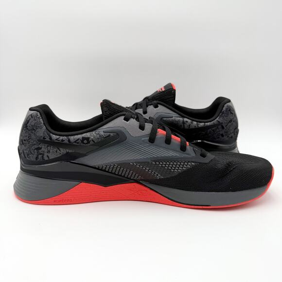 Reebok Mens Nano X4 Training Sneakers US 14 EU 48.5 Black Orange Athletic NWOB main image 12